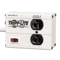 EATON TRIPP LITE SERIES IBAR2-6D ISOBAR 2-OUTLET SURGE PROTECTOR, 6 FT. CORD WITH RIGHT-A