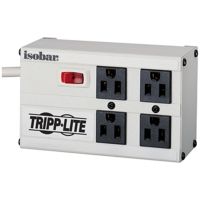 TrippLite IBAR4 Isobar 4 is a surge suppressor with 4 outlets, and a 6 ft line cord.
