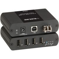 Black Box IC404A-R2 USB 2.0 Extender - Multimode Fiber, 4-Port