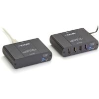 BLACK BOX IC408A-R2 EXTEND FOUR USB 2.0 DEVICES PAST THE 16 FT LIMITATION UP TO 328 FT OVER CATX OR
