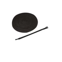 ICC Velcro Cable Tie 8" Black 100-Pack - ICACSVB8BK