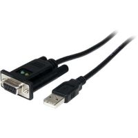 StarTech 1-Port USB to Null Modem RS232 DB9 Serial DCE Adapter Cable with FTDI - ICUSB232FTN