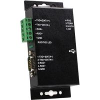 StarTech 1-Port USB to RS-422/RS-485 Serial Adapter with Isolation (Black) - ICUSB422IS