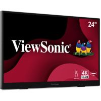 ViewSonic ID2456-4K - 4K UHD Podium Touch Display with Active Stylus, Built-In Kickstand - 250 cd/m2 - 24"