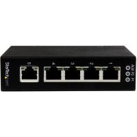 StarTech 5 Port Unmanaged Industrial Gigabit Ethernet Switch - DIN Rail / Wall-Mountable - TAA - IES51000