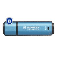 Kingston IKVP50/16GB 16GB IronKey Vault Privacy 50 Series USB-A 3.2 Gen 1 Flash Drive (TAA Compliant)