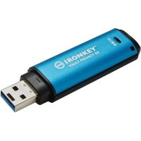 Kingston IKVP50/64GB IronKey Vault Privacy 50 Series - USB flash drive - 64 GB - TAA Compliant
