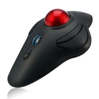 ADESSO IMOUSET40 2.4GHZ WIRELESS PROGRAMMABLE AMBIDEXTROUS ERGONOMIC TRACKBALL MOUSE, WITH