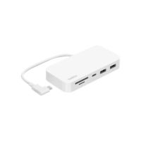 Belkin USB-C 6-in-1 Multiport Hub with Mount - INC011TTWH