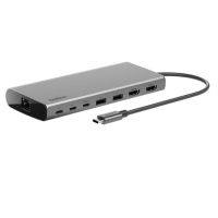 Belkin INC015btSGY 8-in-1 USB-C Dual Display Core Hub (Silver)