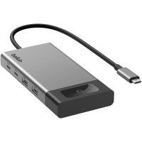 Belkin INC027dqSGY USB-C 8-IN-1 DUAL HDMI HUB WITH PRIVACY CONTROL