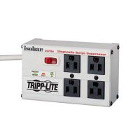 Eaton Tripp Lite Series ISOBAR4ULTRA Surge Protector Metal 4 Outlet 6' Cord 3330 Joules