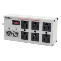 Tripp Lite ISOBAR6 Surge Protector Strip Metal 6 Outlet 6' Cord 3330 Joules