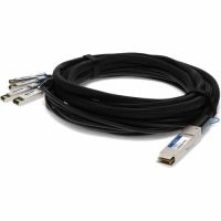 ADDON HP JG329A-AO COMPATIBLE TAA COMPLIANT 40GBASE-CU QSFP+ TO 4XSFP+ DIRECT ATTAC