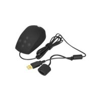 SIIG Industrial Grade Washable & Dustproof USB Mouse with Button Type Scroll - mouse - industrial grade - USB - black - JK-US0S11-S1