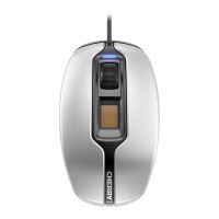 CHERRY JM-A4900 BIOMETRIC SILVER/BLACK USB 1375 DPI 3 BU