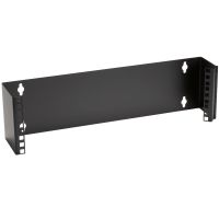 BLACK BOX JPM053-R2 WALLMOUNT BRACKET - 3U, 19-IN. W, 4-IN. D, M5 SQUARE HOLES
