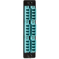 BLACK BOX JPM468C ADAPTER PANELS SNAP EASILY INTO ALL STANDARD FIBER ENCLOSURES, CABINETS, AND PAT