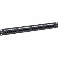 BLACK BOX JPM624A-R2 CAT6 PATCH PANEL, PUNCHDOWN - 1U, UNSHIELDED, 24-PORT