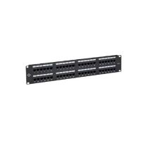 BLACK BOX JPM648A-R2 CAT6 PATCH PANEL, PUNCHDOWN - 2U, UNSHIELDED, 48-PORT