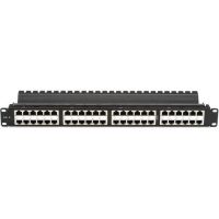 BLACK BOX JPM806A-HD CAT5E FEED-THROUGH PATCH PANEL - 1U, SHIELDED, 48-PORT