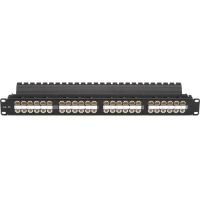 BLACK BOX JPM810A-HD CAT5E FEED-THROUGH PATCH PANEL - 1U, UNSHIELDED, 48-PORT