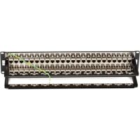 BLACK BOX JPM816A CAT6 FEED-THROUGH PATCH PANEL - 2U, SHIELDED, 48-PORT