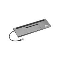 SIIG USB-C MST Video Docking Station with PD - docking station - USB-C - VGA, HDMI, DP - 1GbE - JU-DK0E11-S1