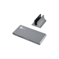 SIIG USB-C Dual Video MST Docking Station with PD Charging - docking station - USB-C - 2 x HDMI - GigE - JU-DK0N11-S1