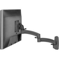 Chief Kontour K2W120B Single Monitor Wall Mount - Adjustable Arm - For 42-75 Inch Monitors - 2 Arm Link - Black