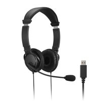 Kensington K33065WW USB-A Connector Circumaural Classic Headset with Mic and Volume Control
