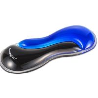 Kensington K62439NA Slim Duo Gel Mouse/Trackball Wrist Rest (Blue and Black)