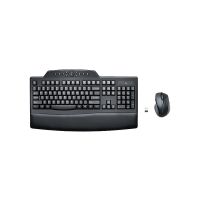 Kensington K72403USA Pro Fit Wireless Comfort Desktop Set - keyboard and mouse set - US - black Input Device