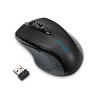 Kensington K72405US Pro Fit Mid-Size Wireless Mouse (Black)