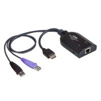 ATEN KA7168 HDMI USB VIRTUAL MEDIA KVM ADAPTER CABLE WITH SMART CARD READER (CPU MODULE)