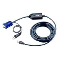 ATEN KA7970 NETWORK CABLE - USB - FEMALE - RJ-45 - MALE - 15 FEET