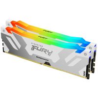 Kingston Technology KF576C38RWAK2-32 32GB 7600MT/S DDR5 CL38 DIMM (Kit Of 2) Fury Renegade RGB White