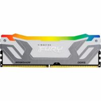 Kingston KF588CU42RWA-24 FURY Renegade Silver White RGB XMP 24GB PC5-70400 288-pin DDR5 SDRAM CUDIMM