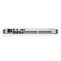 ATEN KL1516AIM 16-PORT 17 DUAL RAIL LCD IP CAT5 KVM