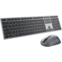 Dell KM7321WGY-US Premier Multi-Device Wireless Keyboard and Mouse (Gray)