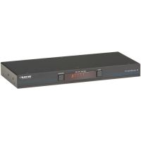 Black Box KV0004A-R2 KVM Switch 4-Port USB Freedom II - keyboard/mouse/USB/audio switch - 4 ports - TAA Compliant