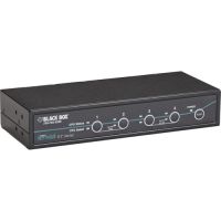 BLACK BOX KV9614A DESKTOP KVM SWITCH - DVI-D WITH EMULATED USB KEYBOARD/MOUSE, 4-PORT
