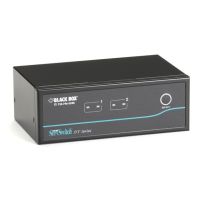 BLACK BOX KV9622A SERVSWITCH DT DUAL-HEAD DVI USB KVM SWITCH ENABLES YOU TO CONTROL TWO OR FOU