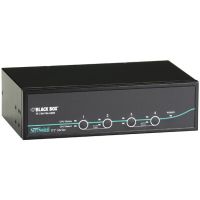 BLACK BOX KV9624A SERVSWITCH DT DUAL-HEAD DVI USB KVM SWITCH ENABLES YOU TO CONTROL TWO OR FOU