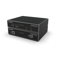Black Box KVXHP-200 - KVM / audio / serial / USB extender - RS-232, USB 2.0, 10GbE, DisplayPort, 5GbE