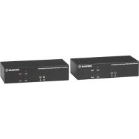 BLACK BOX KVXLCDP-200 DUAL HEAD DISPLAYPORT KVM EXTENDER LETS YOU CONTROL A SERVER OR COMPUTER