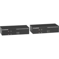 BLACK BOX KVXLCDPF-200 KVM EXTENDER LETS YOU CONTROL A SERVER OR COMPUTER OVER A SINGLE MODE OR