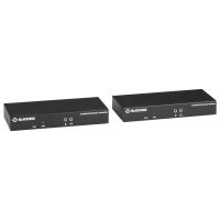 BLACK BOX KVXLCH-100 KVM EXTENDER KIT OVER CATX - SINGLE-MONITOR, HDMI 4K30, USB 2.0, AUDIO, SERIAL,