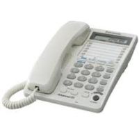 Panasonic KX-TS208W Corded Integrated Telephone System 2-Line