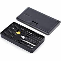 StarTech LAPTOP-TOOL-KIT 40-Piece Computer Repair Toolkit for Laptop/PC/Electronics, 30-Bit Screwdriver Set, Magnetic Pad, Pry Tools